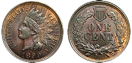 indian cent 1859-1909