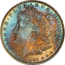 morgan dollars 1878-1921 front