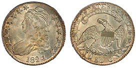 capped bust half dollar 1807-1839