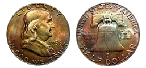 franklin half dollar 1948-1963