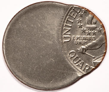 Off Center errors are coins that are struck off center. The more collectable off center errors will be dated and many look for example that are 50% off center.