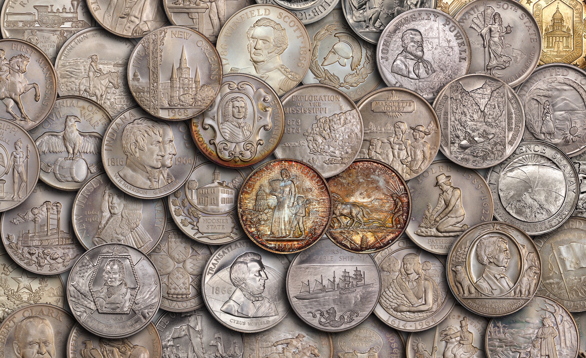 CoinsAreFun Heraldic Arts Medals