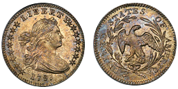 draped bust half dime 1796-1805