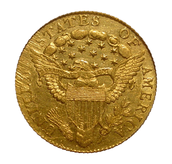 1804 Quarter Eagle back