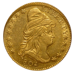 1804 Quarter Eagle front