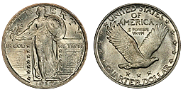 standing liberty quarter 1916-1930